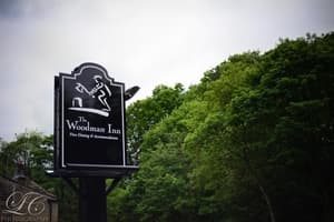Accommodation at The Woodman Inn in shepley