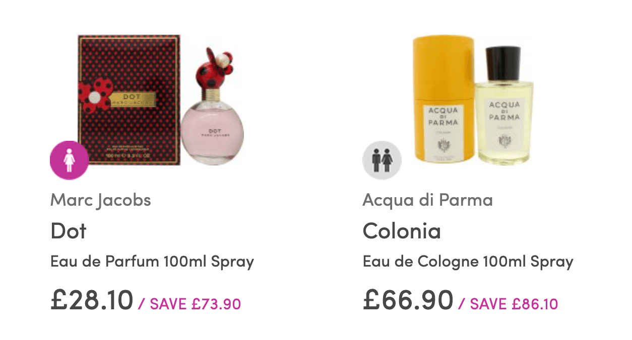 Perfume deals
