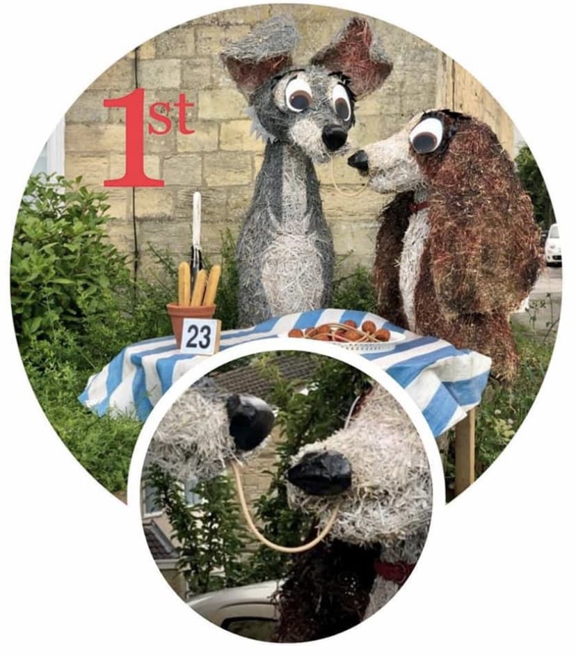 Visiting the scarecrow trail in Boston Spa