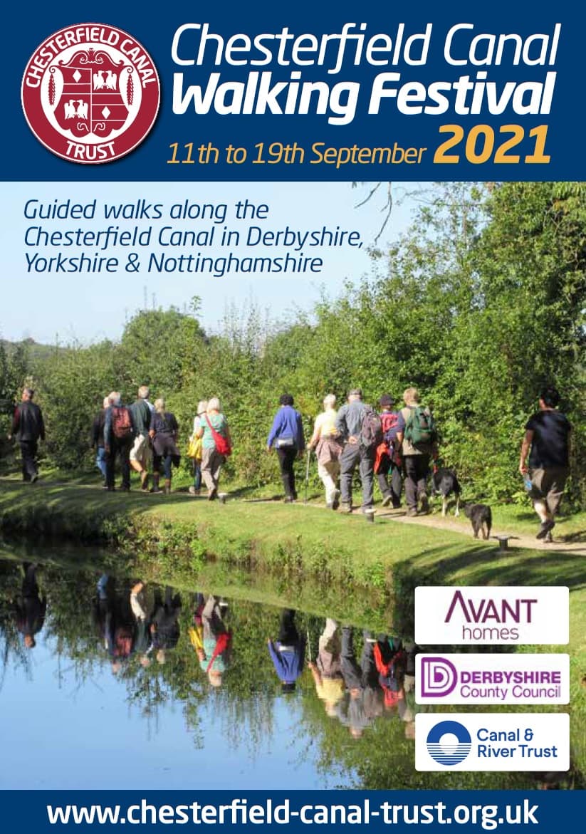 Explore Chesterfield Canal during the Walking Festival