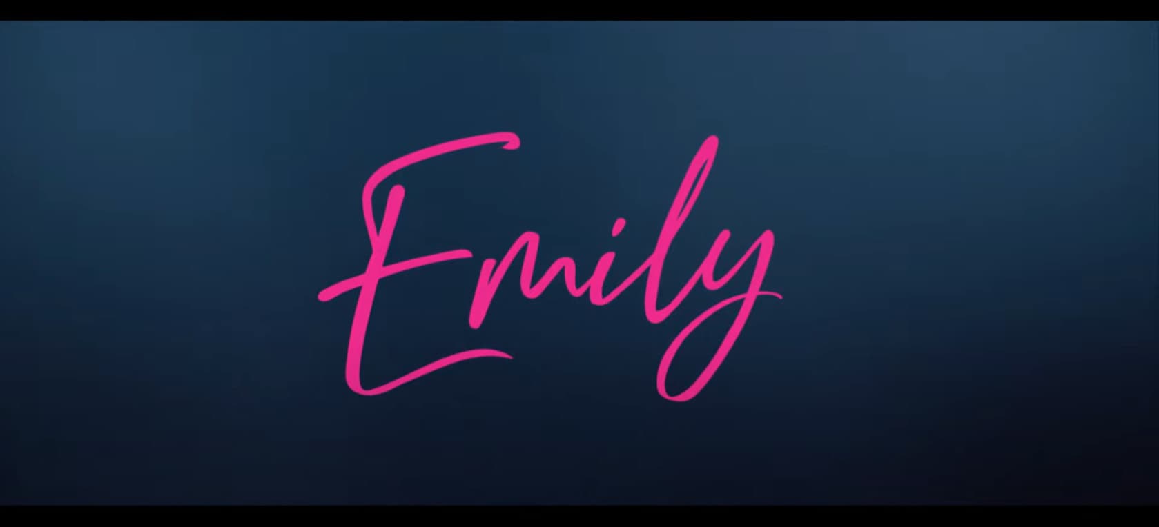 Movie "Emily" set for 14 October 2022 Release