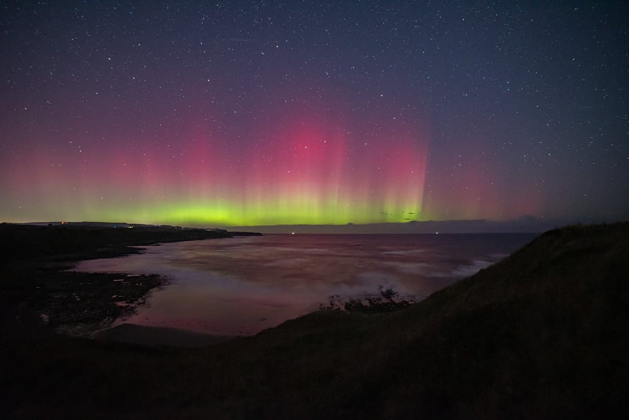 Aurora Borealis from Scarborough