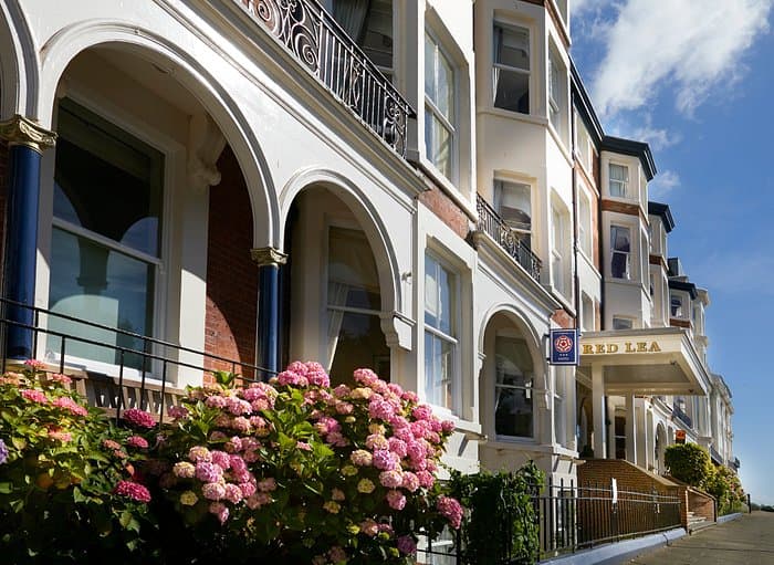 front of The Red Lea Hotel Scarborough