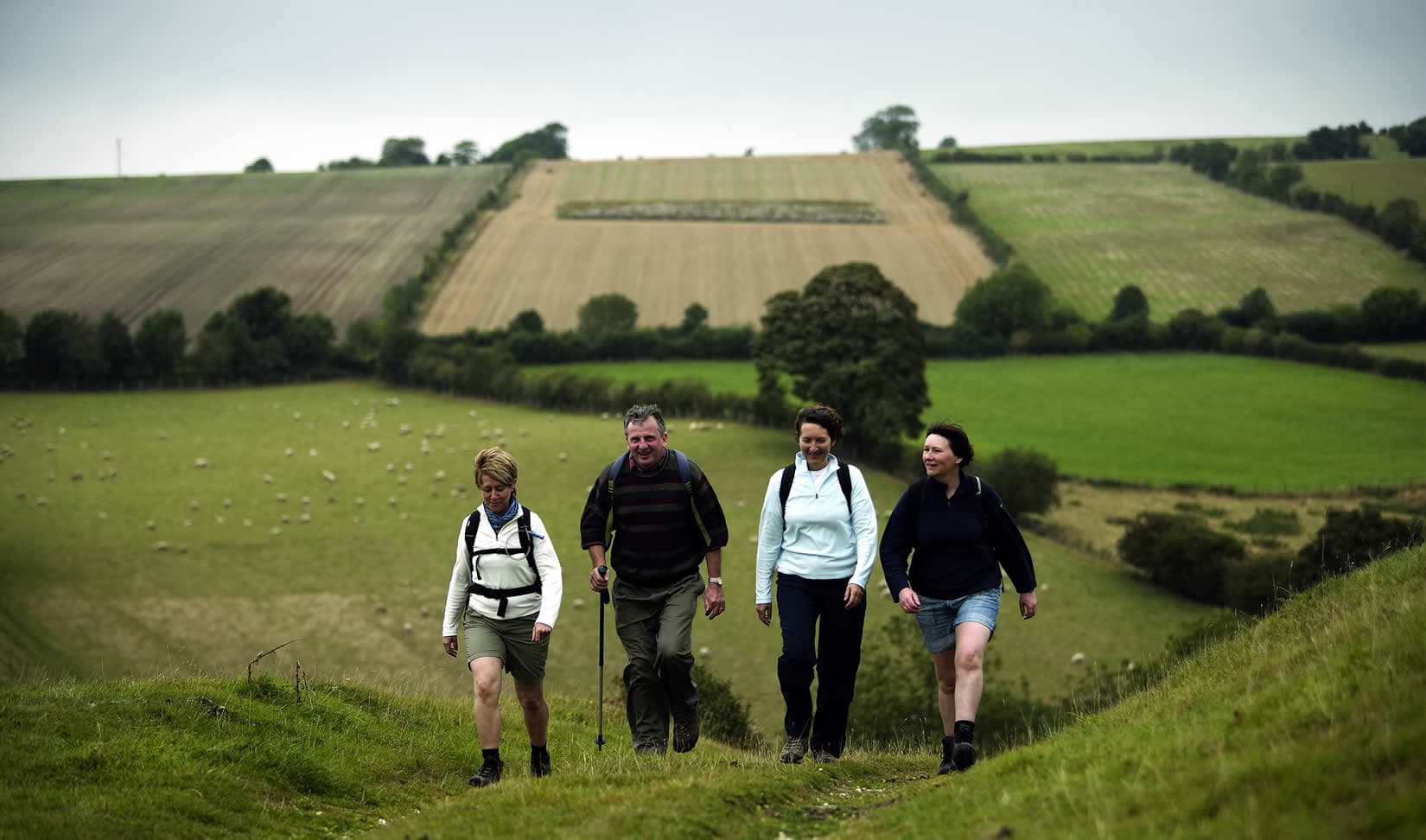 Walkers in Yorkshire