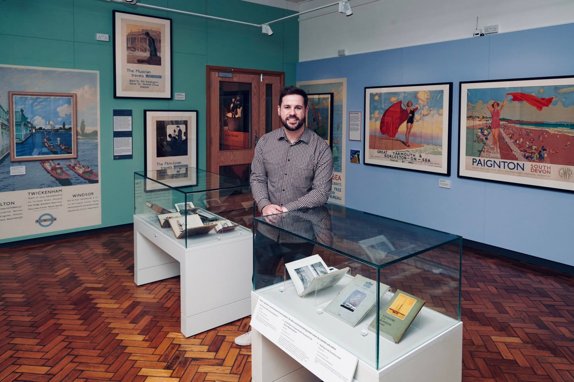 Cllr Michael Graham at Pontefract Museum