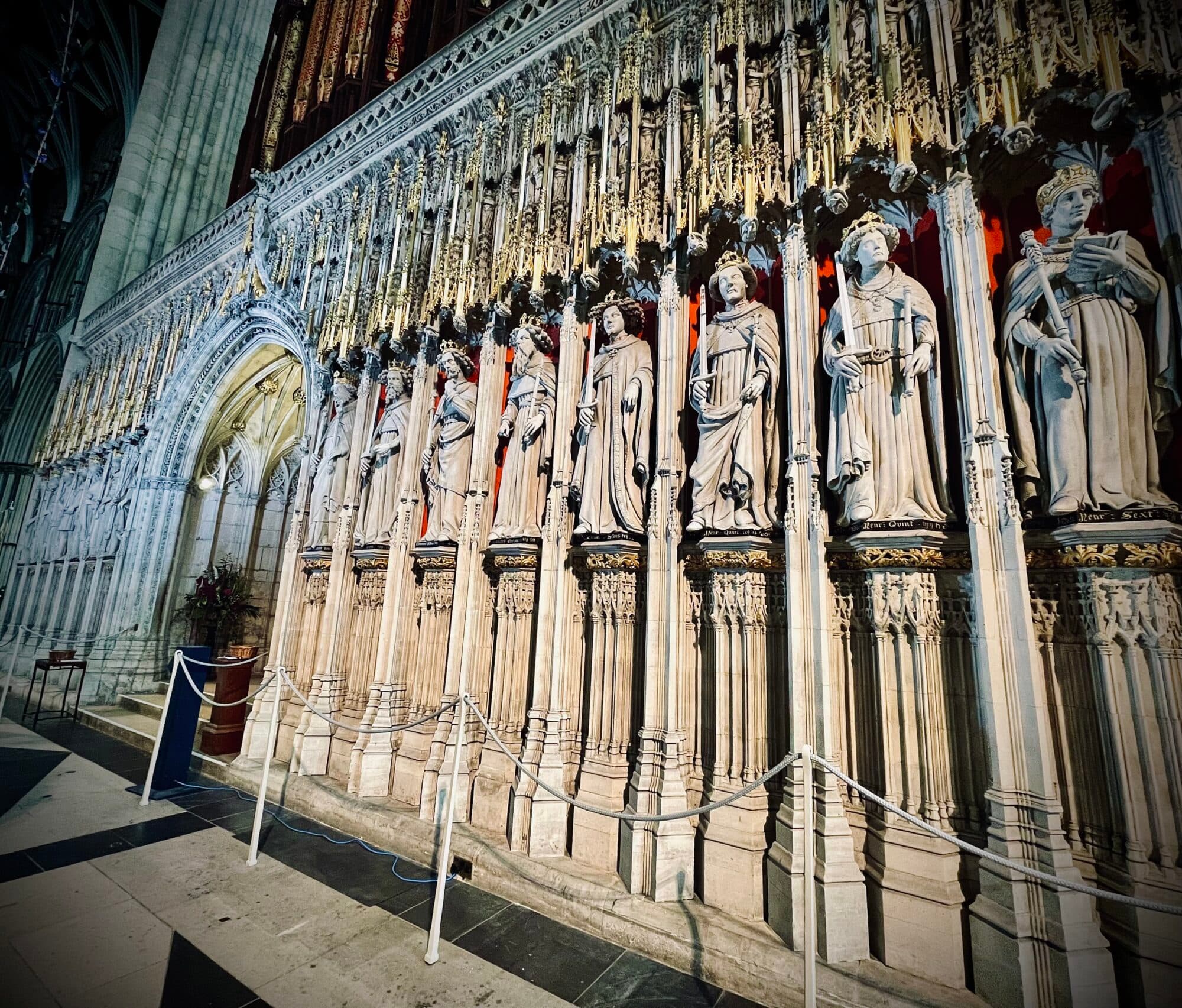 TV Historian, Dr Emma Wells, takes a look at York Minster's royal connections