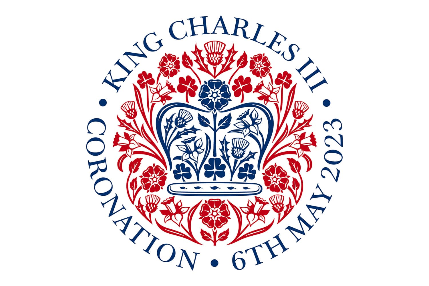 Coronation emblem King Charles III 2023