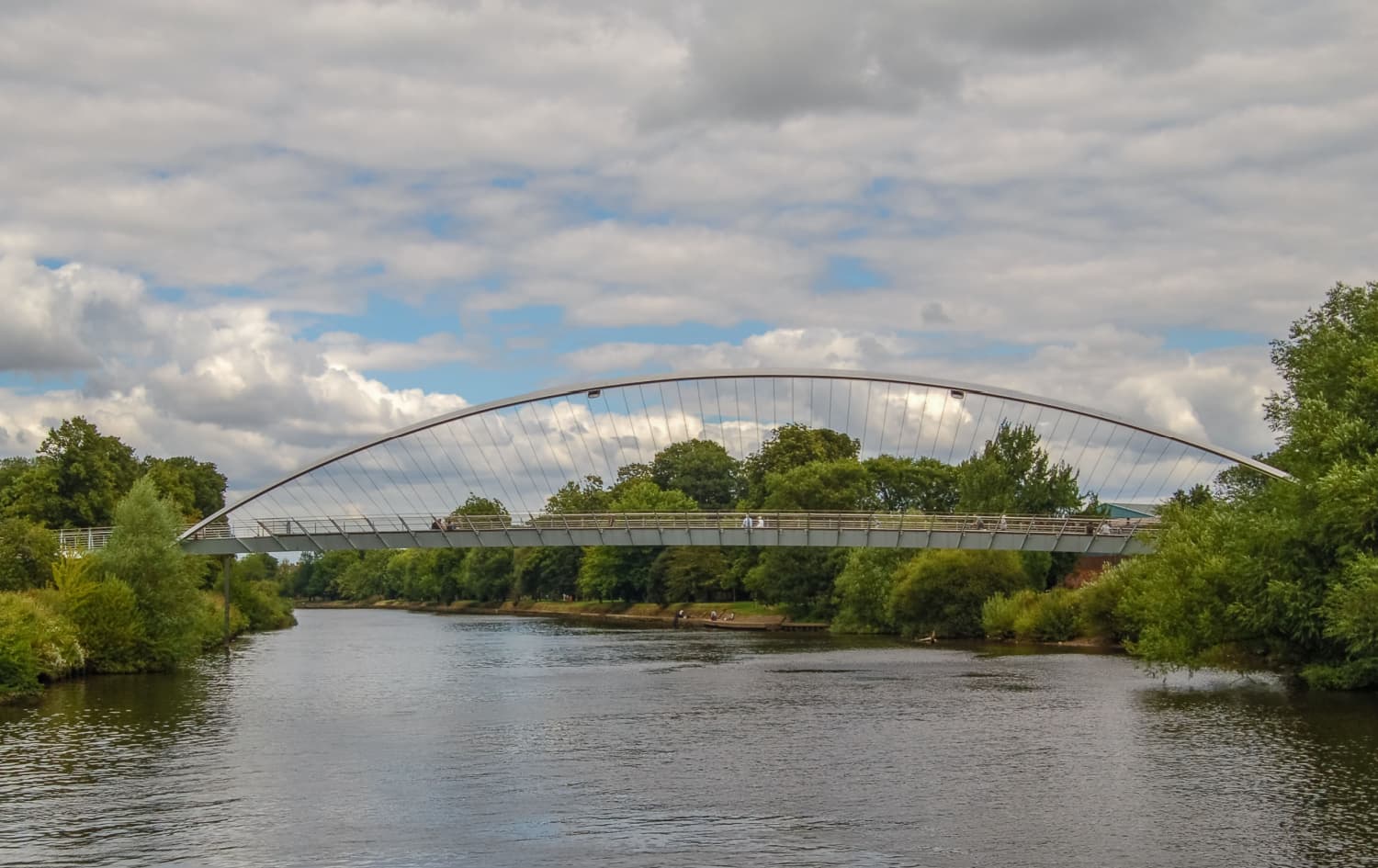 Walk: York Millennium Bridge to the York Designer Outlet