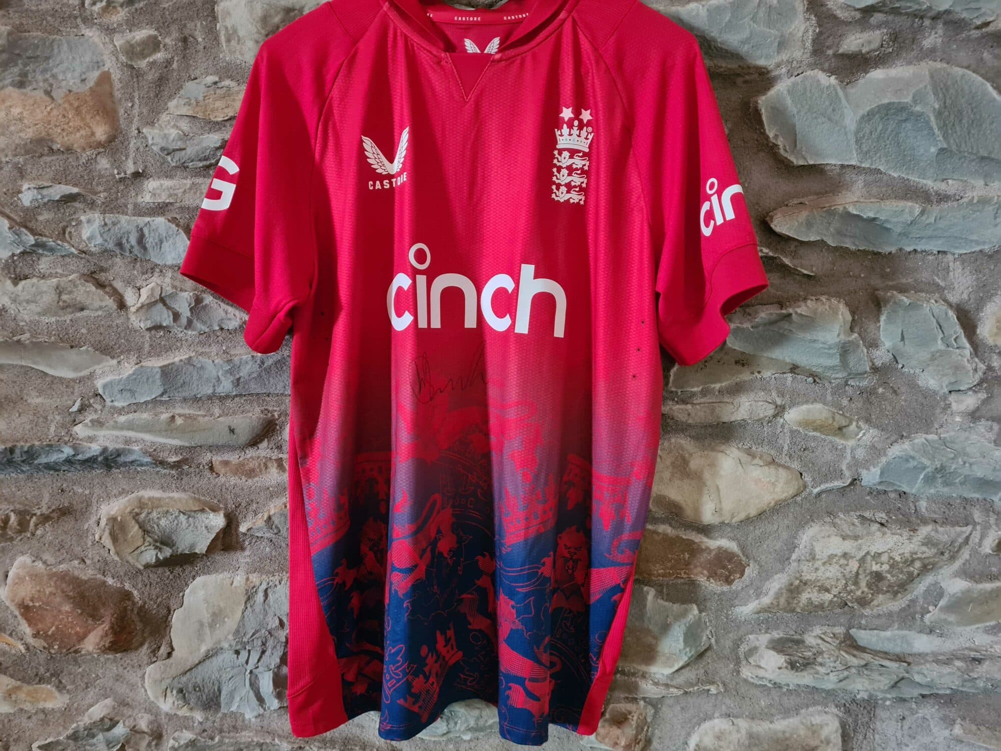 Giveaway: England cricket shirt signed by Harry Brook plus signed photo and mini-bat