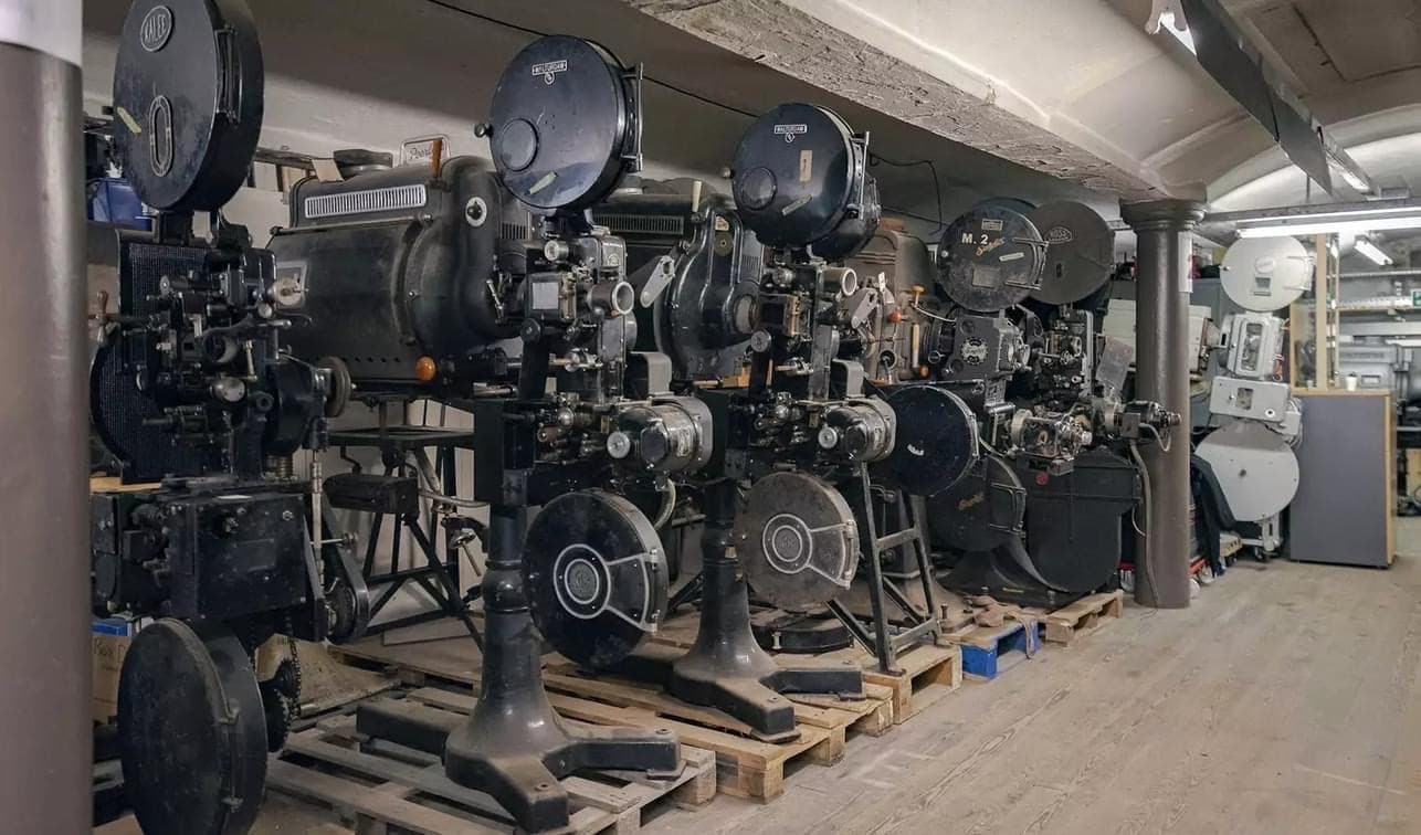 old cinema projectors