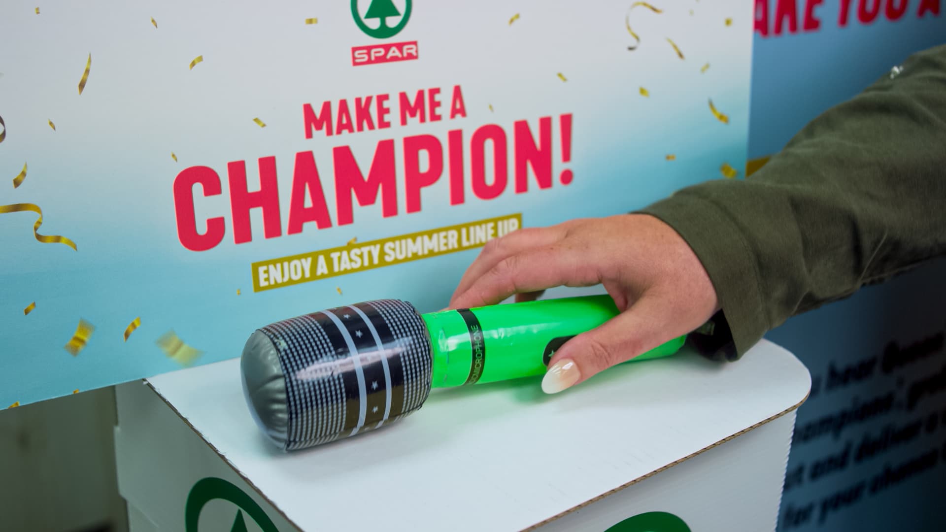 free groceries at SPAR