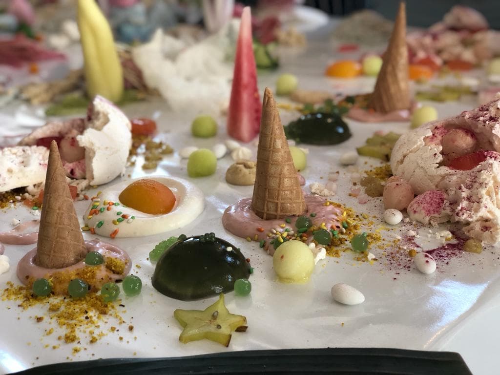 internal supper club food