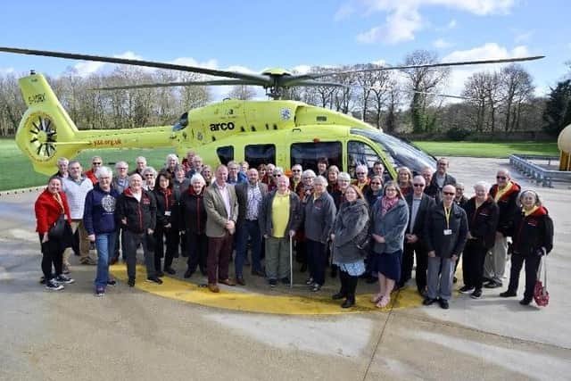 Yorkshire Air Ambulance Celebrates 471 Years of Collective Volunteer Service at Nostell Air Base