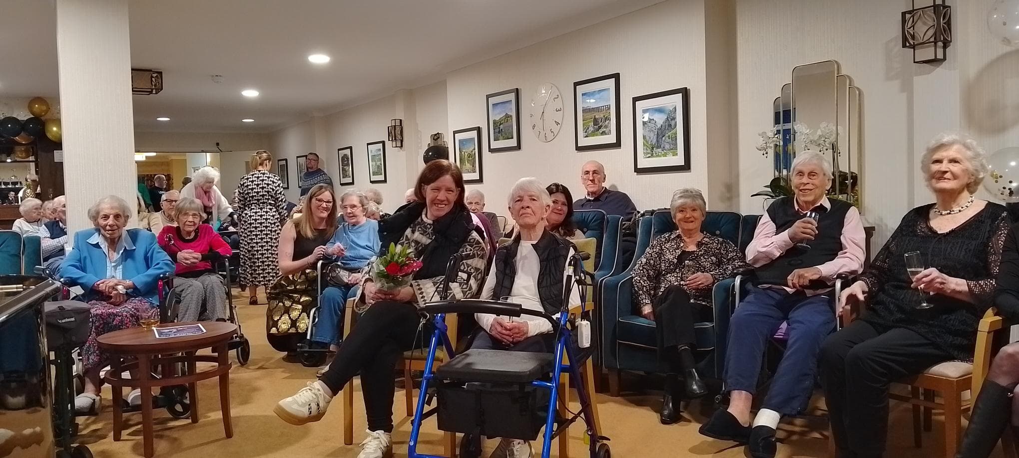 Duncan Goodwin plays at Hampden House (1)