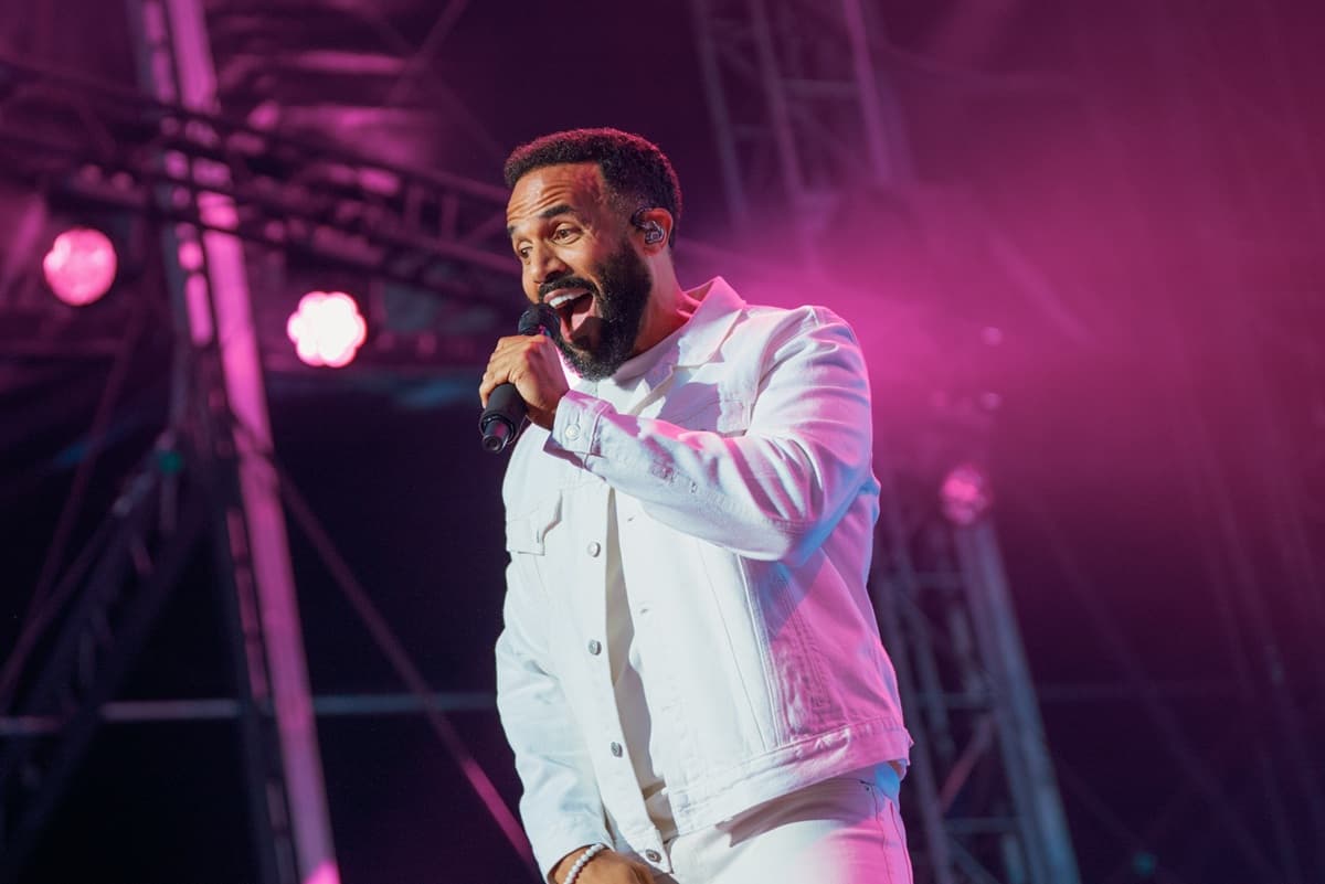 CRAIG DAVID HEADLINES TK MAXX PRESENTS SCARBOROUGH OPEN AIR THEATRE