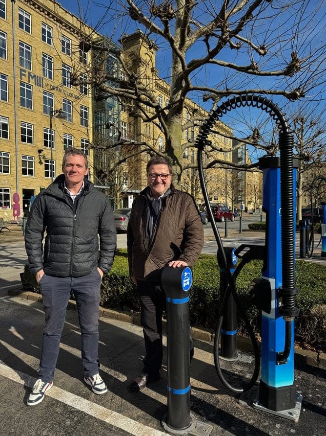 New Chargers For EV At Dean Clough