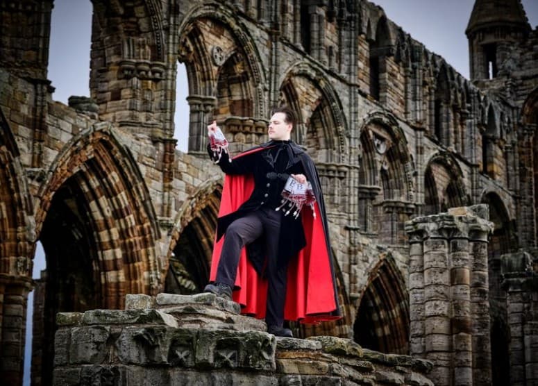 English Heritage x NHS Blood Donors this Halloween at Whitby Abbey