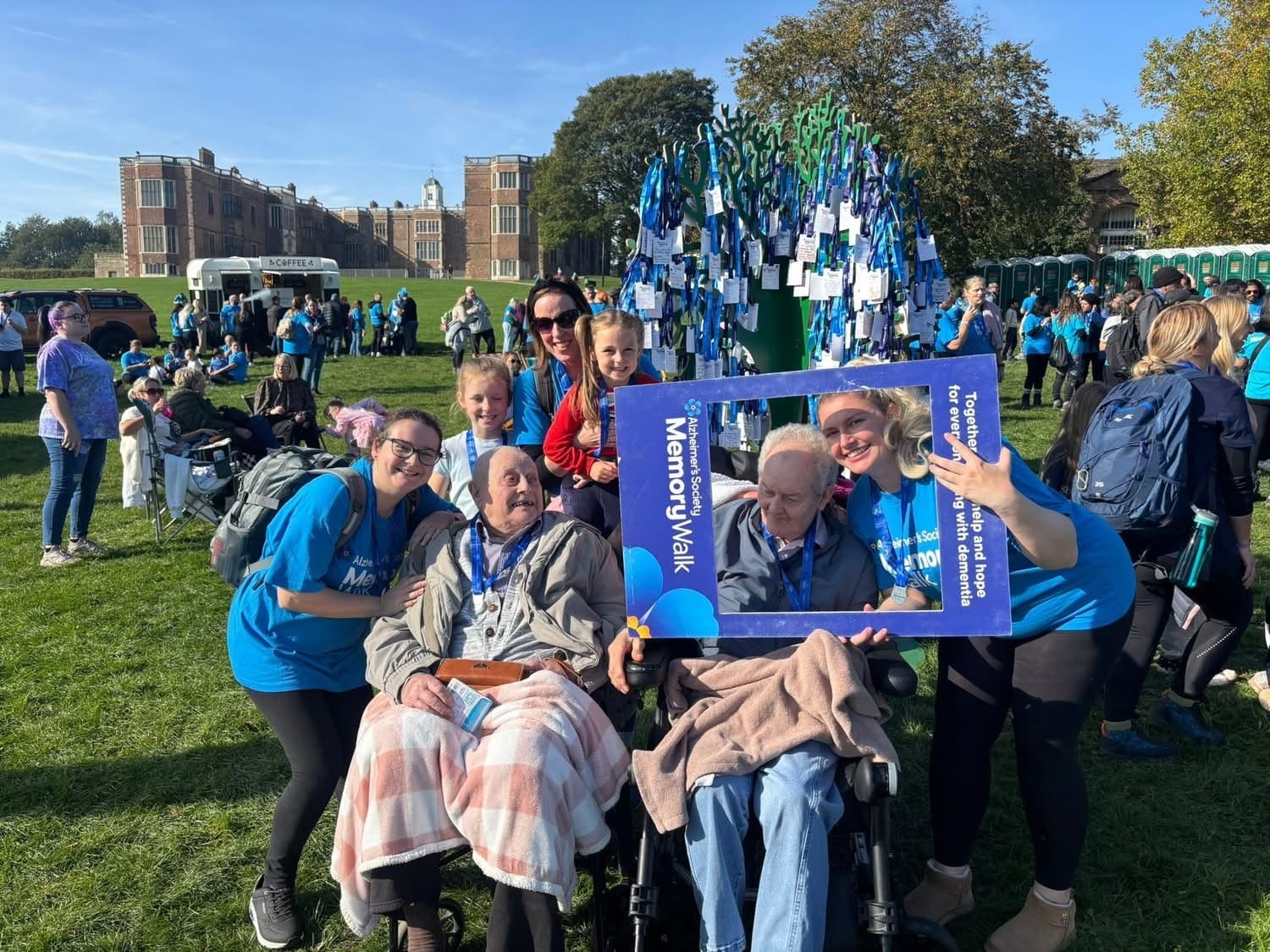 Rivermead Care Home Memory Walk In Leeds Supports Dementia Charity