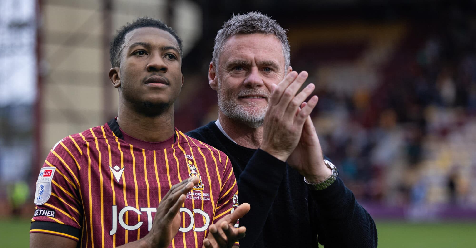 Bradford City Duo Graham Alexander And Josh Neufville Nominated For September EFL Awards