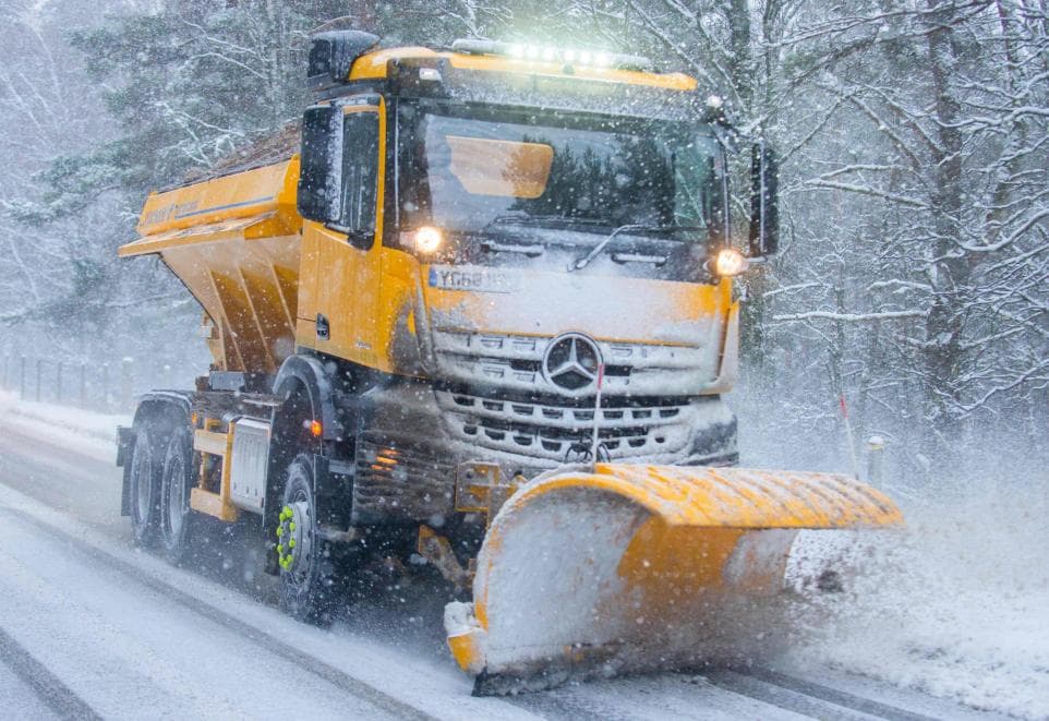 The Best Gritter Driver Of The Year In The UK?