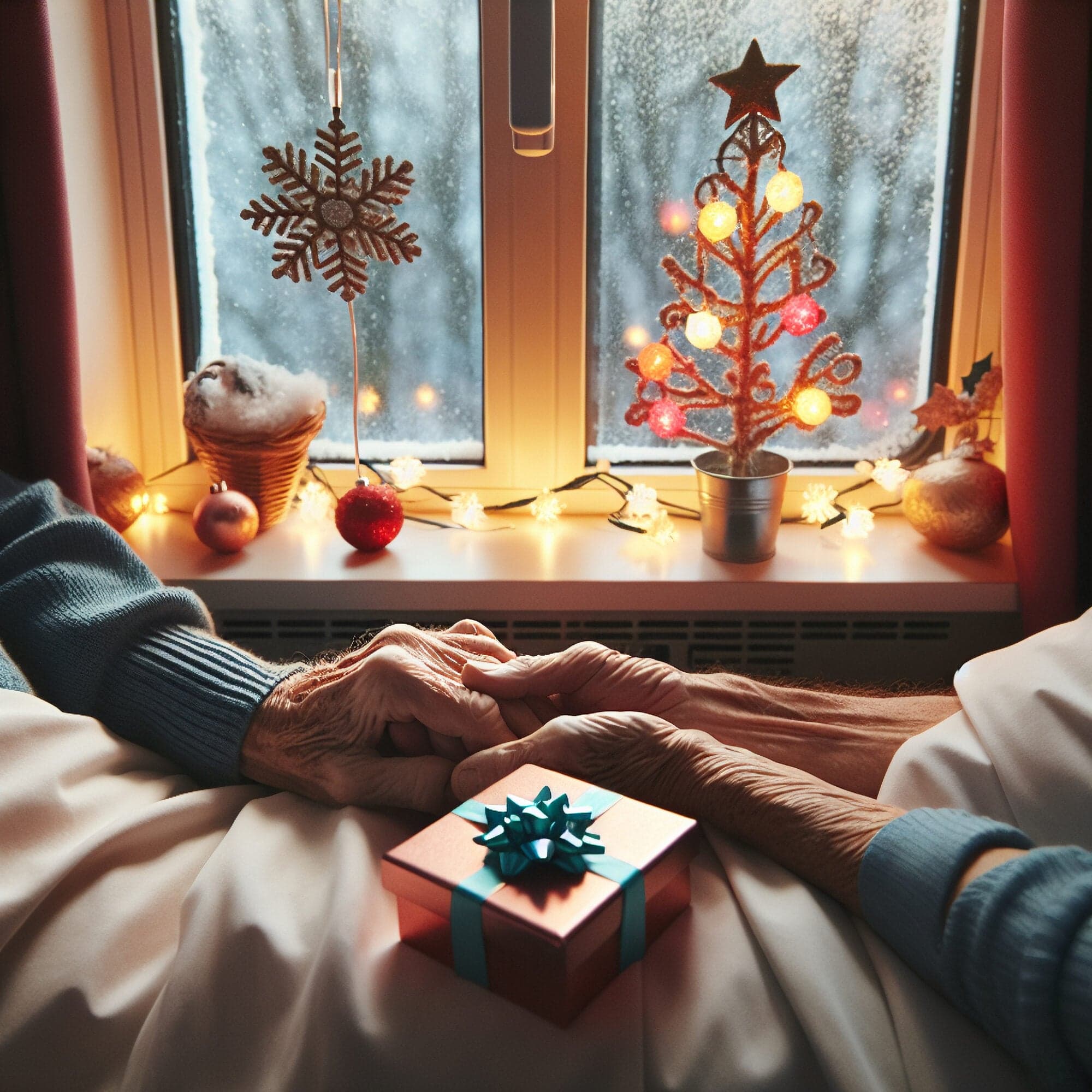 Company for Christmas: elderly invited to dinner in Osbaldwick