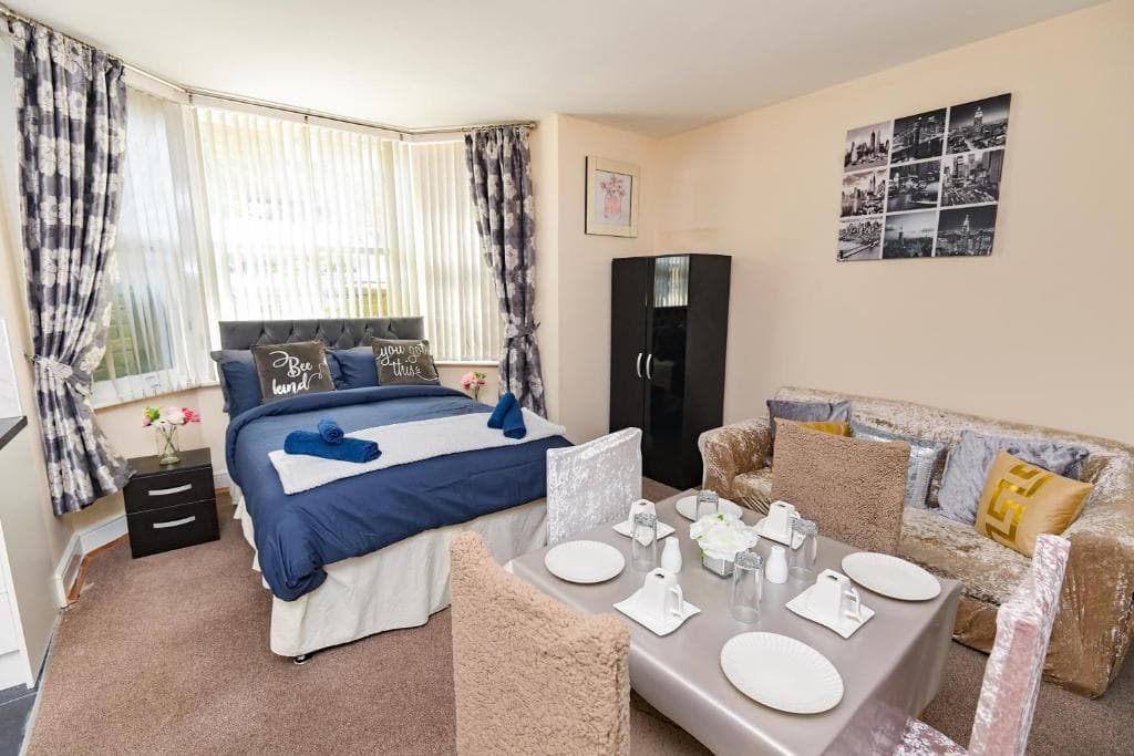Accommodation at The Elm Wood Apartments in huddersfield