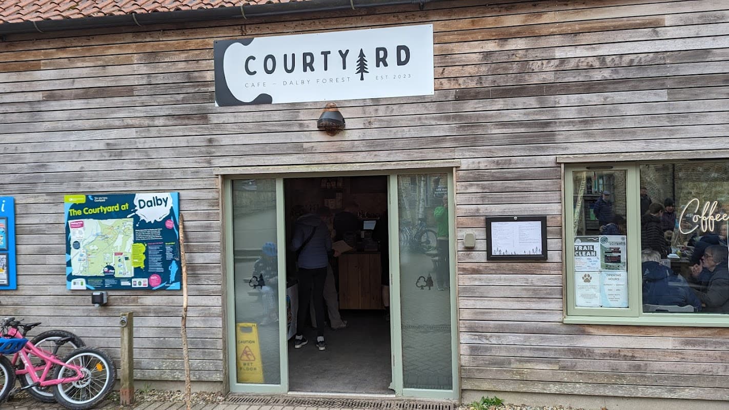 Cafe Courtyard Cafe Dalby Forest in allerston