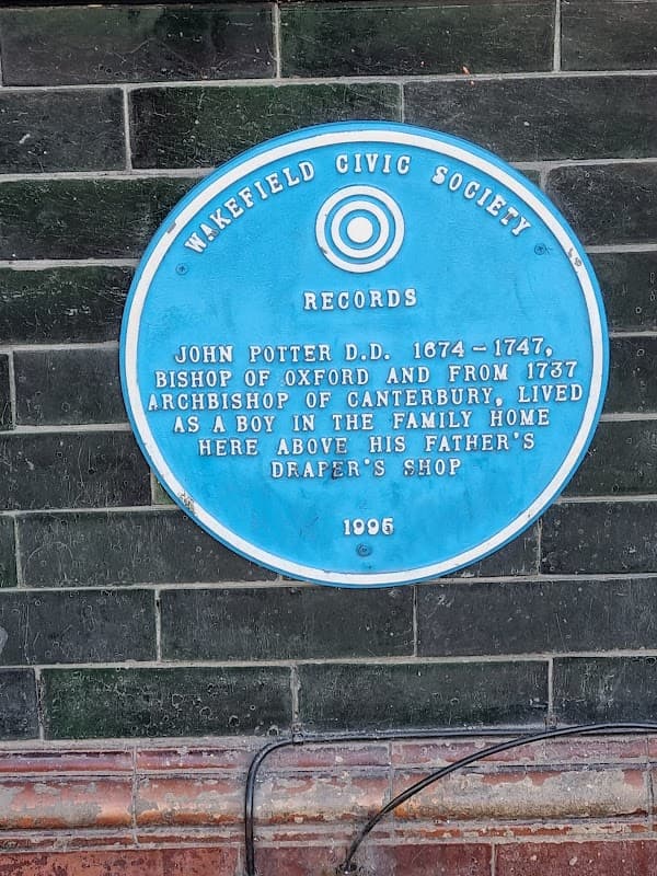 Blue Plaque: John Potter - Historic Site in alverthorpe