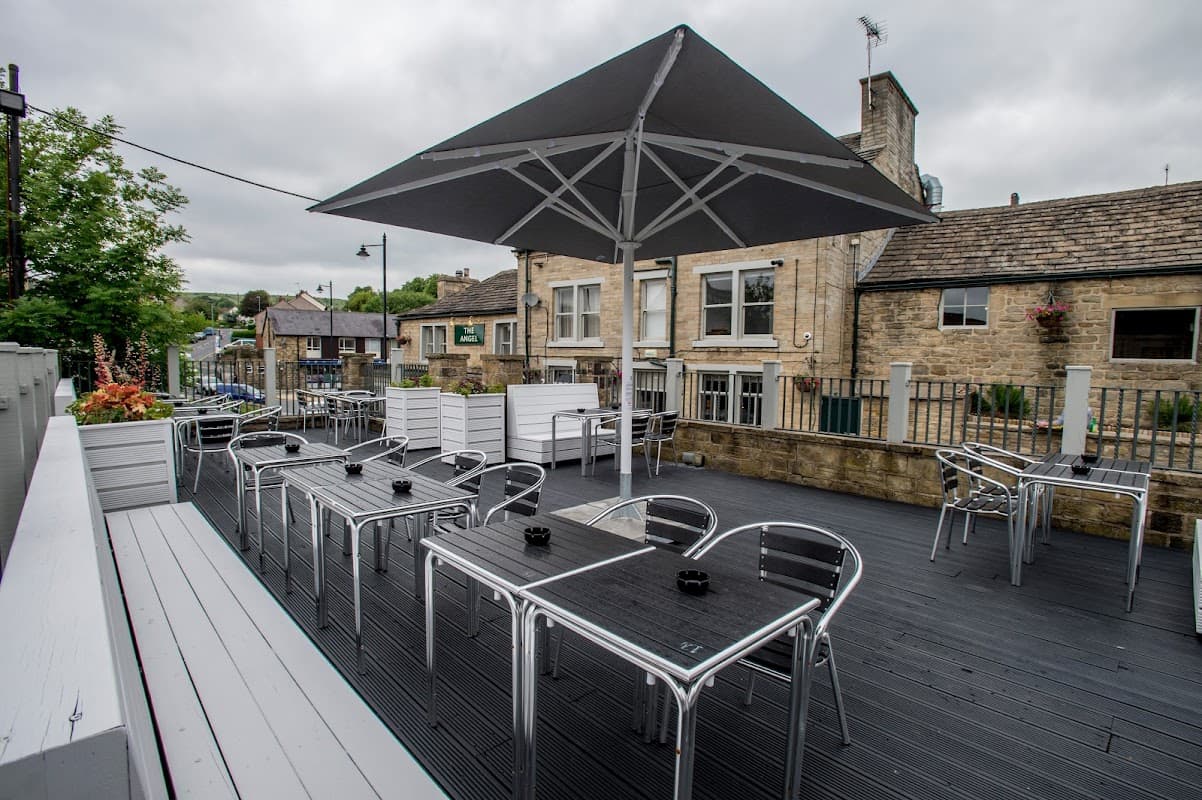 Dining at Angel in baildon