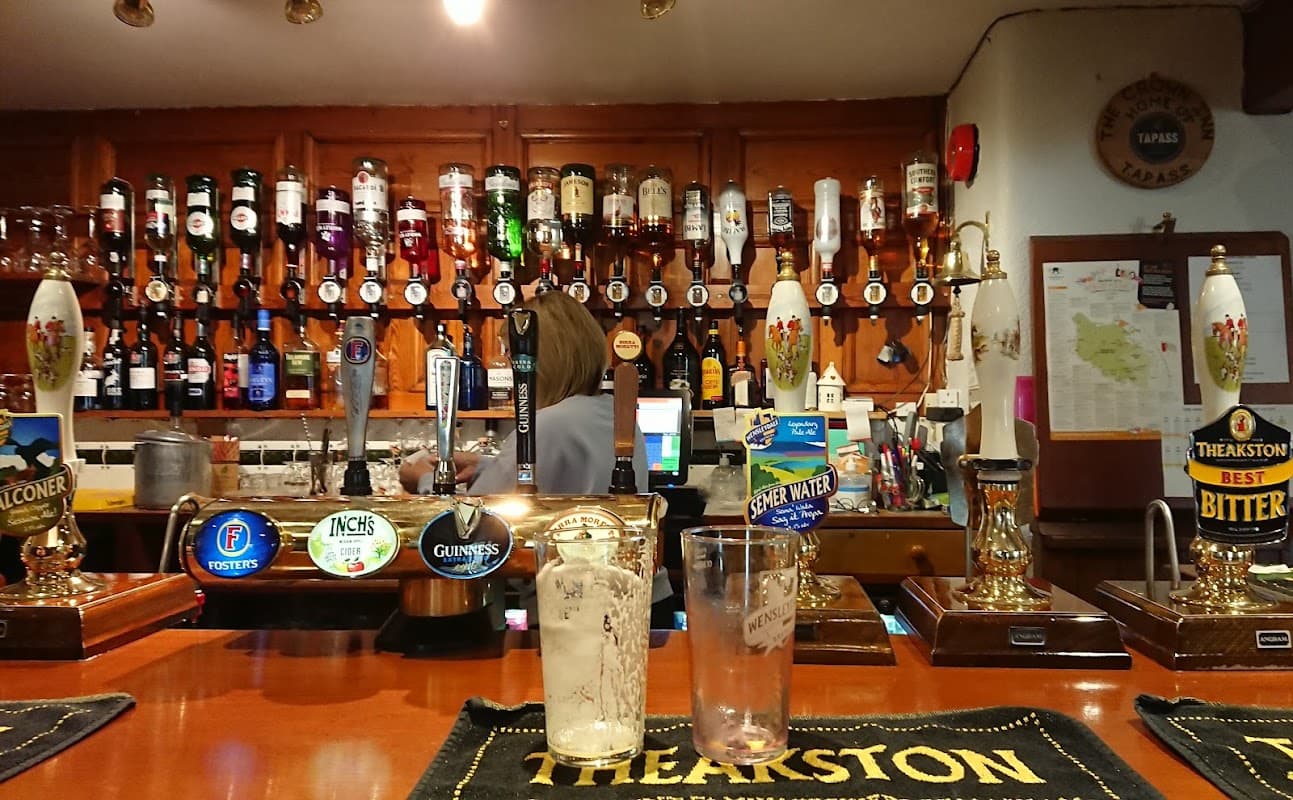 Food & drink at The Crown Inn in bainbridge