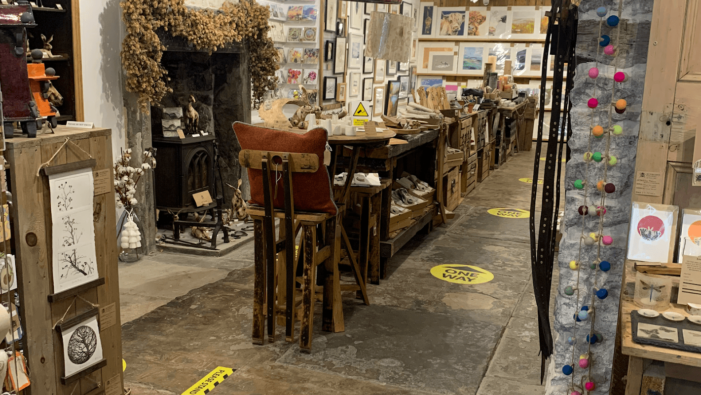 Bumblebee Gallery; Art, Home & Gift, Kirkby Lonsdale - Gallery in barbon