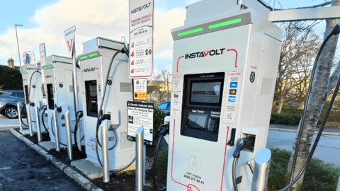 InstaVolt Charging Station - EV Charging in barbon