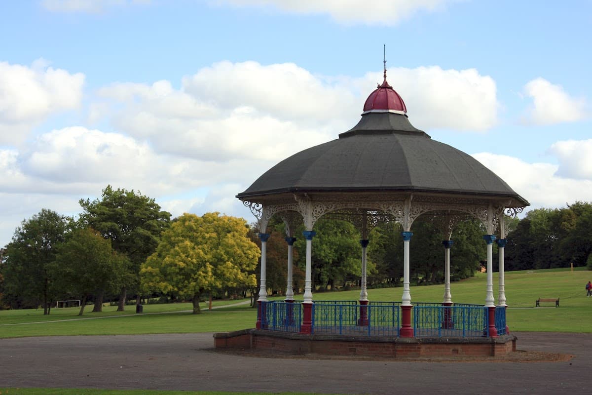 Locke Park Band Stand - Historic Site in barnsley