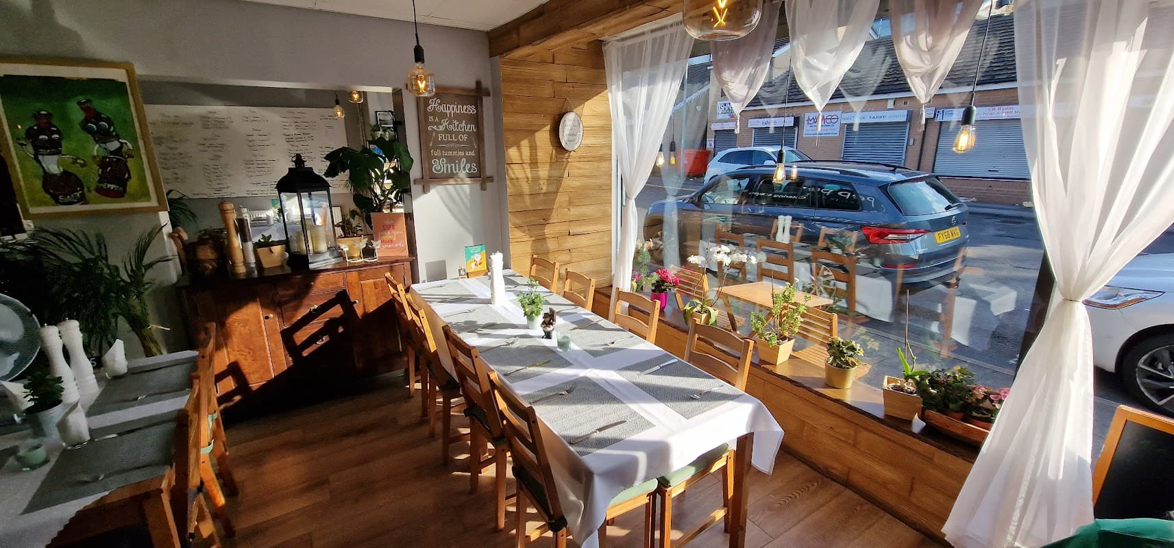 Dining at Salt & Pepper Polish Restaurant in barnsley