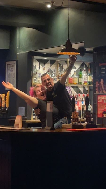 Dining at The White Bear in barnsley