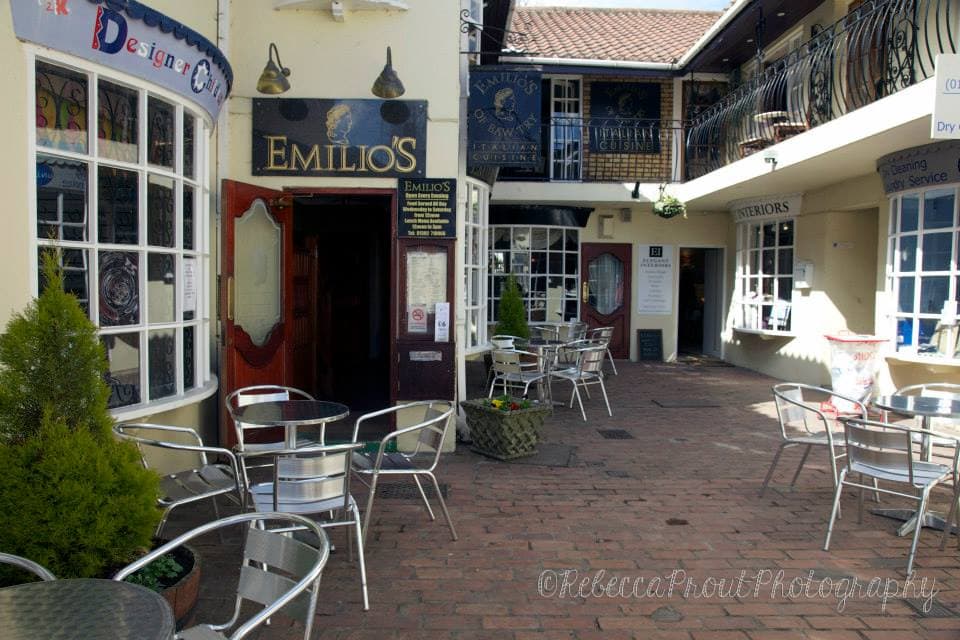 Dining at Emilio's Italian restaurant in bawtry
