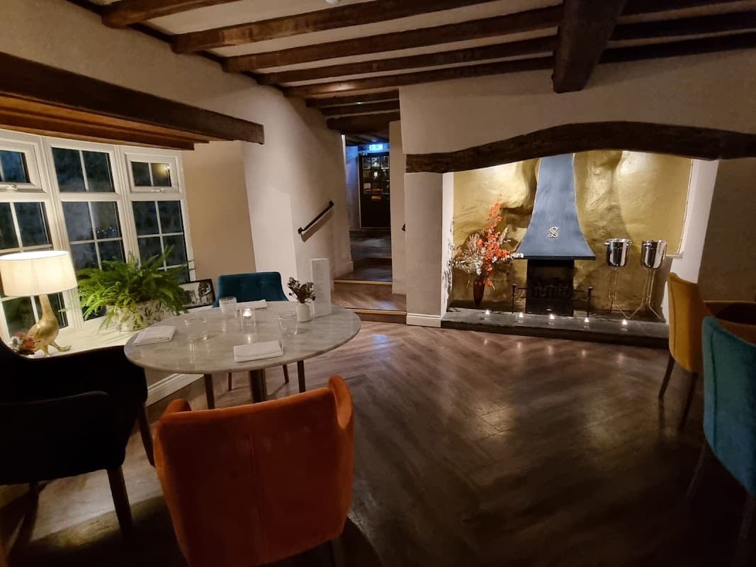 Dining at Hansom Restaurant in bedale