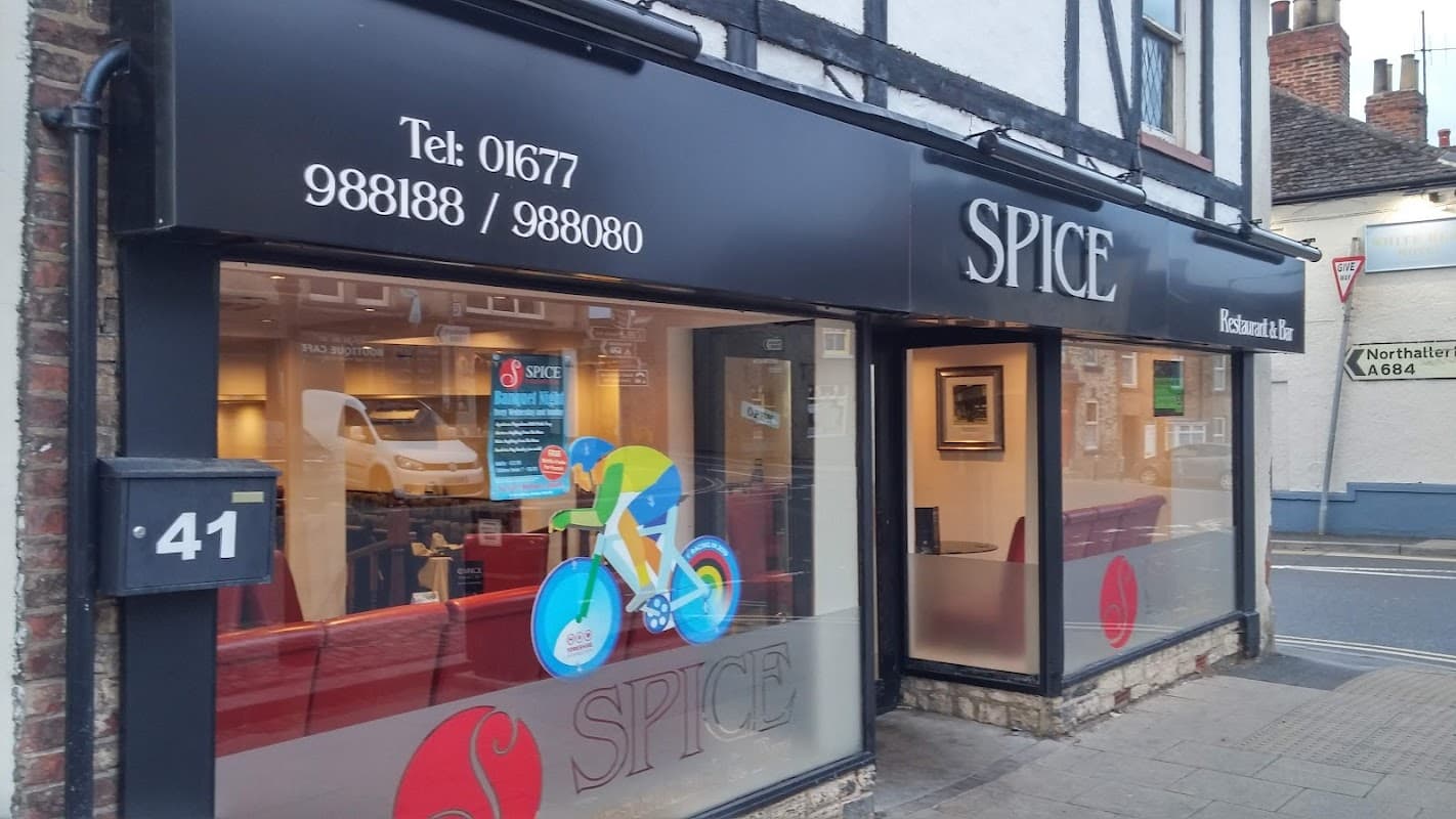 Dining at Spice Restaurant & Bar Bedale in bedale