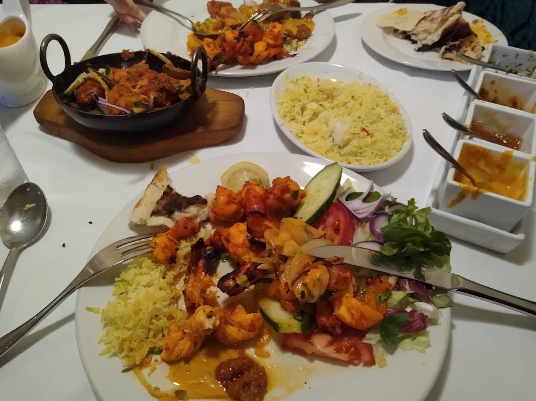Dining at Taste of India in bedale