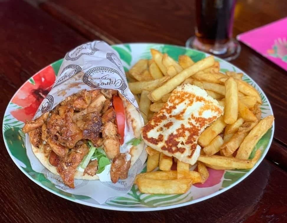 Dining at Kings Of Gyros by Tavassoli's in beeston