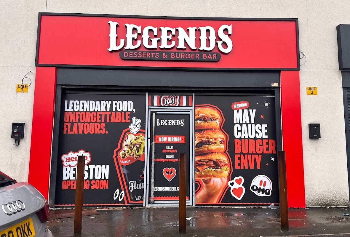 Legends Desserts And Burger Bar Beeston