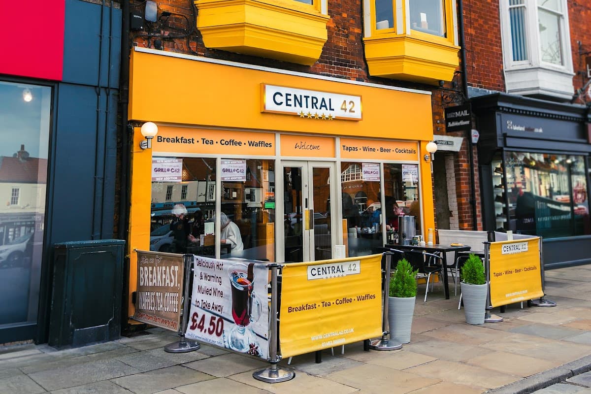 Dining at Central 42 in beverley