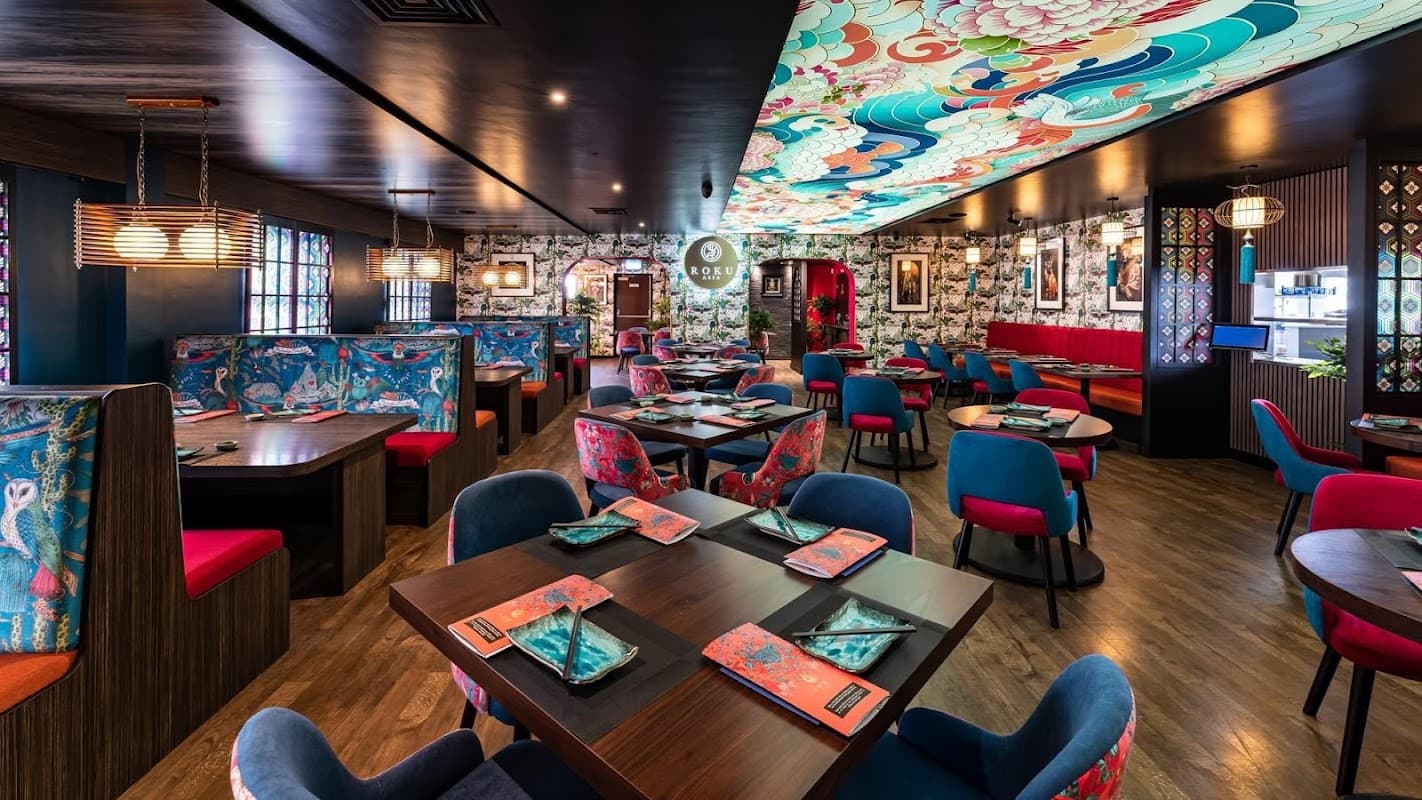 Dining at Roku Asia in beverley