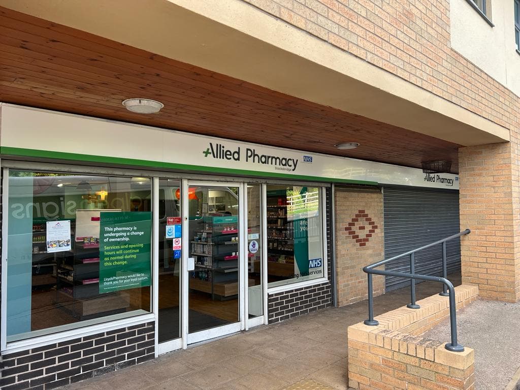 Allied Pharmacy - Stocksbridge - Pharmacies in bolsterstone ewden village