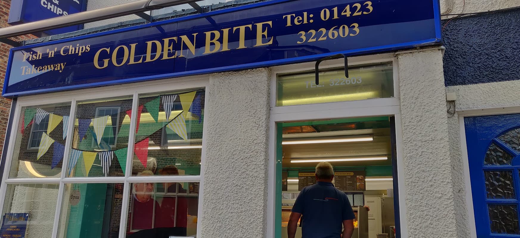 Dining at Golden Bite in boroughbridge