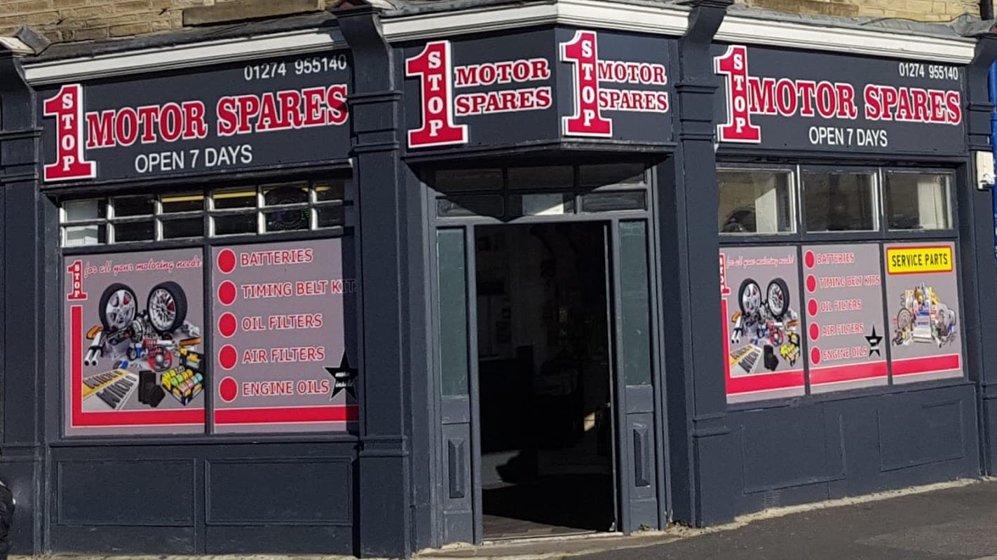 1 Stop Motor Spares - Car Parts in bradford