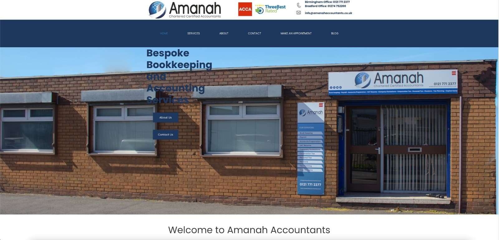 Amanah Accountants (Bradford) - Accountancy, Self-Assessment, Tax Returns & Bespoke Bookkeeping - Accountants in bradford