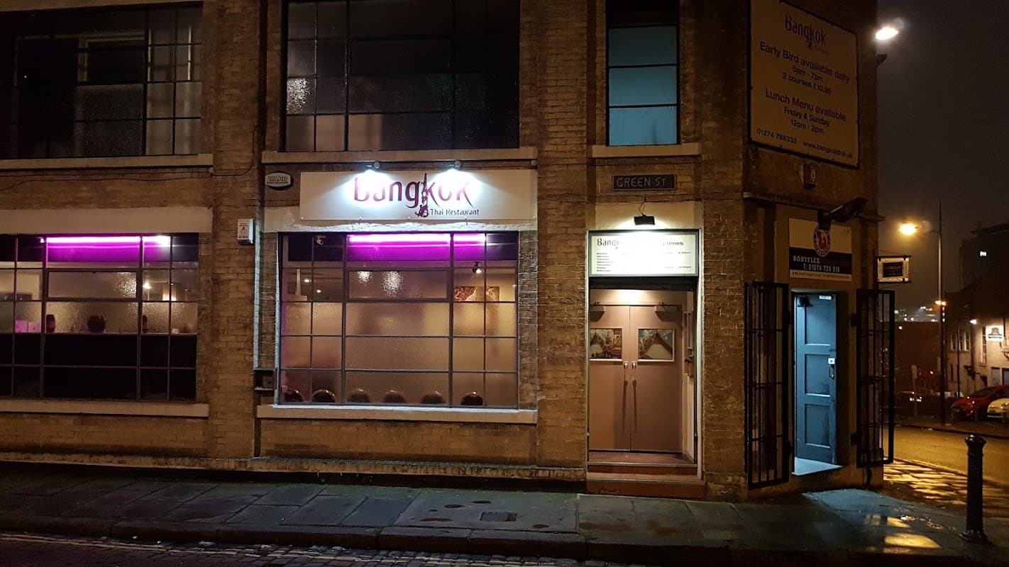Dining at Bangkok Thai Restaurant in bradford
