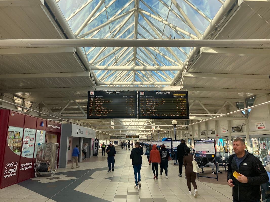 Bus Stop at Bradford Interchange Bus Station (stand 2) - Bus Stops in bradford