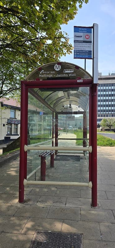 Bus Stop at Hall Ings (stop H11) - Bus Stops in bradford